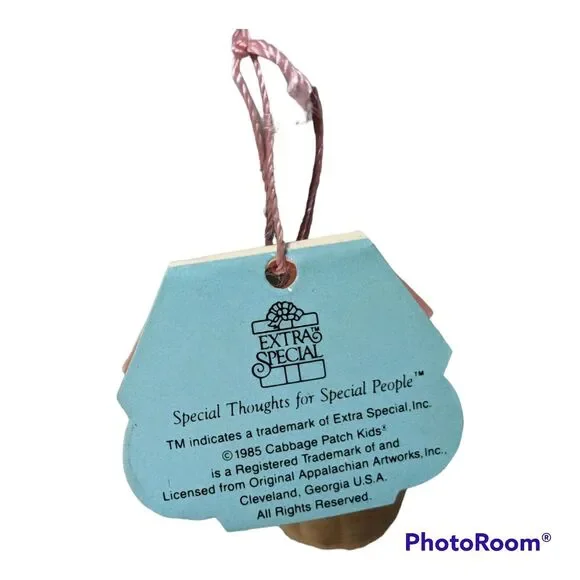 Xavier Roberts Our Easter Bunny Cabbage Patch Bunny Figurine 1985 Signed - Picture 9 of 9